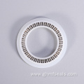 PTFE wear-resistant rotating V-flange universal plug seal